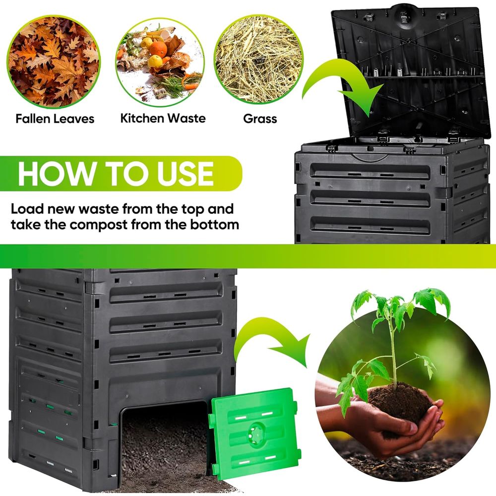 120 Gallon Garden Compost Bin  - Compost Bin 评论和价格