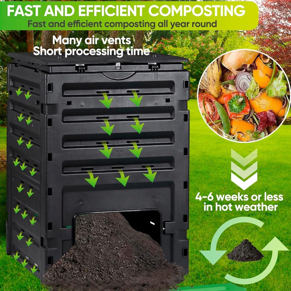 120 Gallon Garden Compost Bin  - Compost Bin 评论和价格