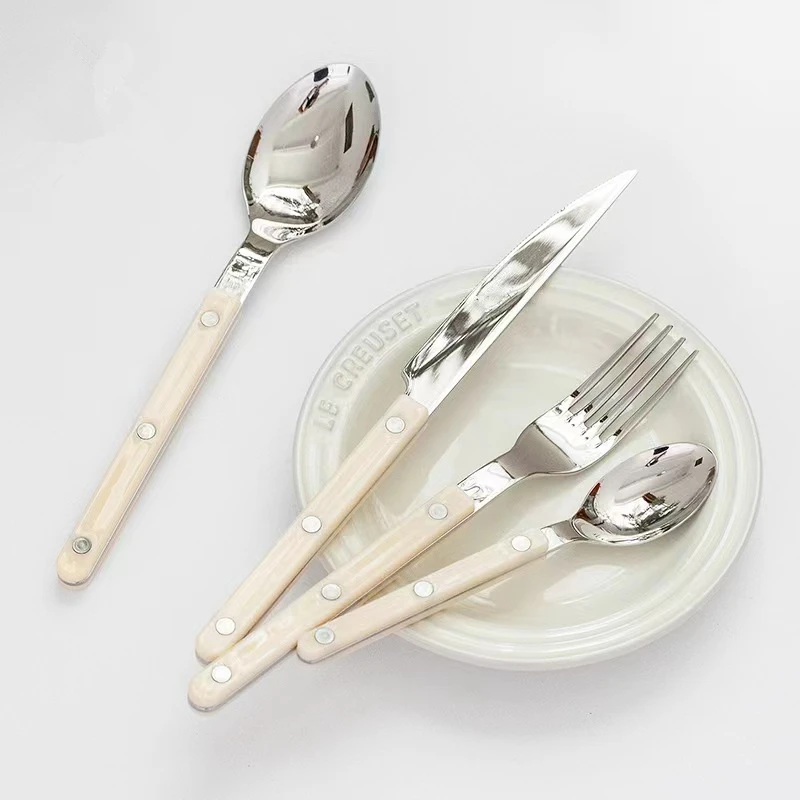 24Pcs France Style Fashion Cut - Bamboo Cutlery 评论和价格