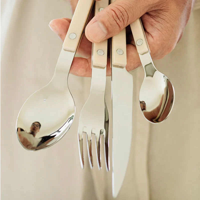 24Pcs France Style Fashion Cut - Bamboo Cutlery 评论和价格