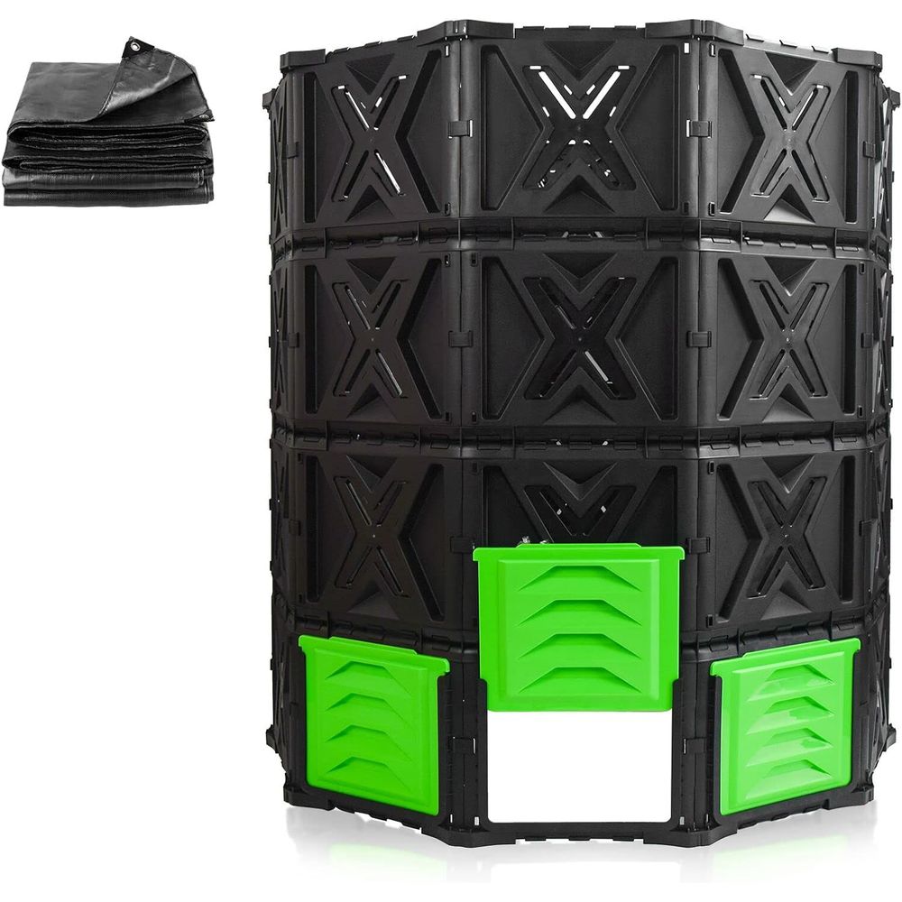 XXL Large Compost Bin Outdoor- - Compost Bin 评论和价格