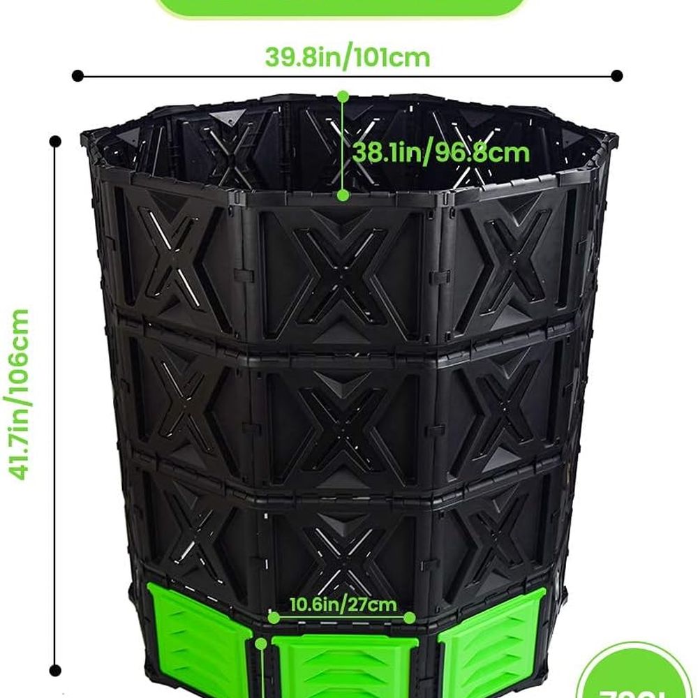 XXL Large Compost Bin Outdoor- - Compost Bin 评论和价格
