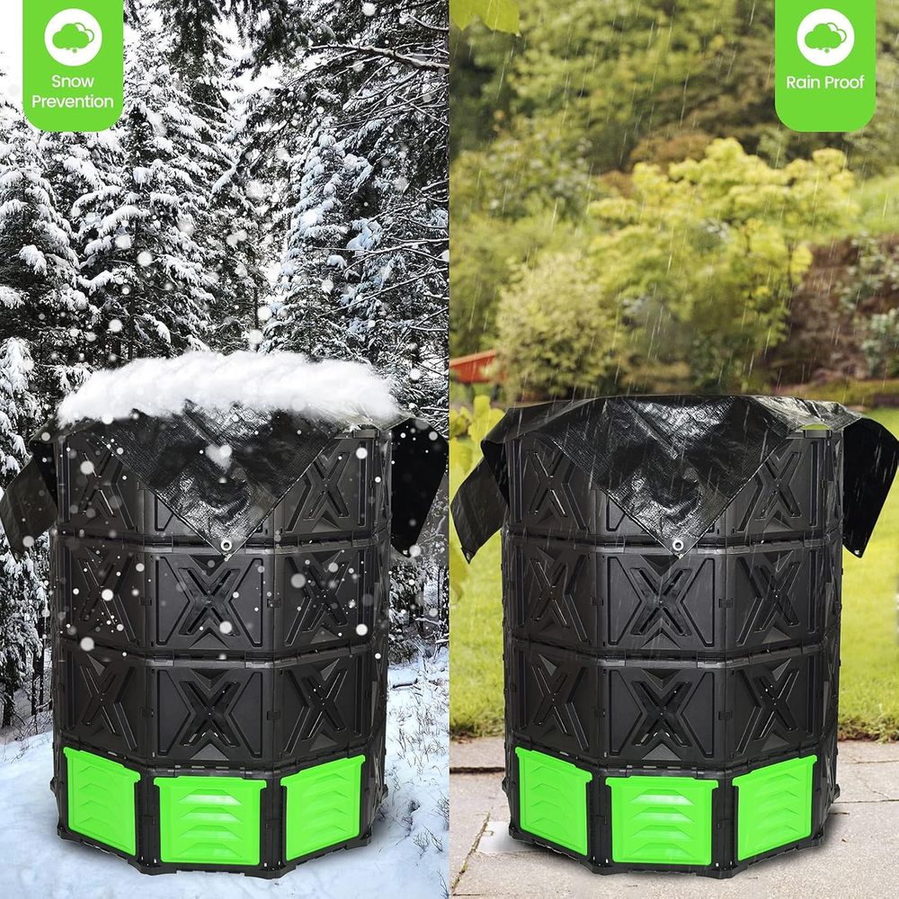 XXL Large Compost Bin Outdoor- - Compost Bin 评论和价格
