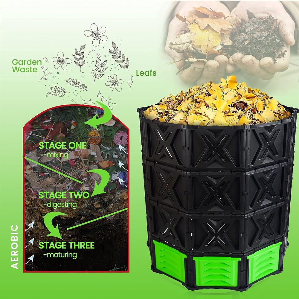 XXL Large Compost Bin Outdoor- - Compost Bin 评论和价格