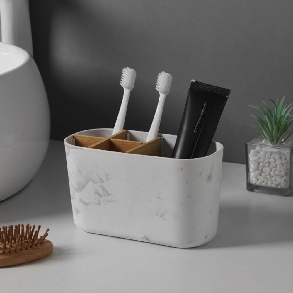 Multi-Slot Toothbrush Holder P - Bamboo Toothbrush 评论和价格