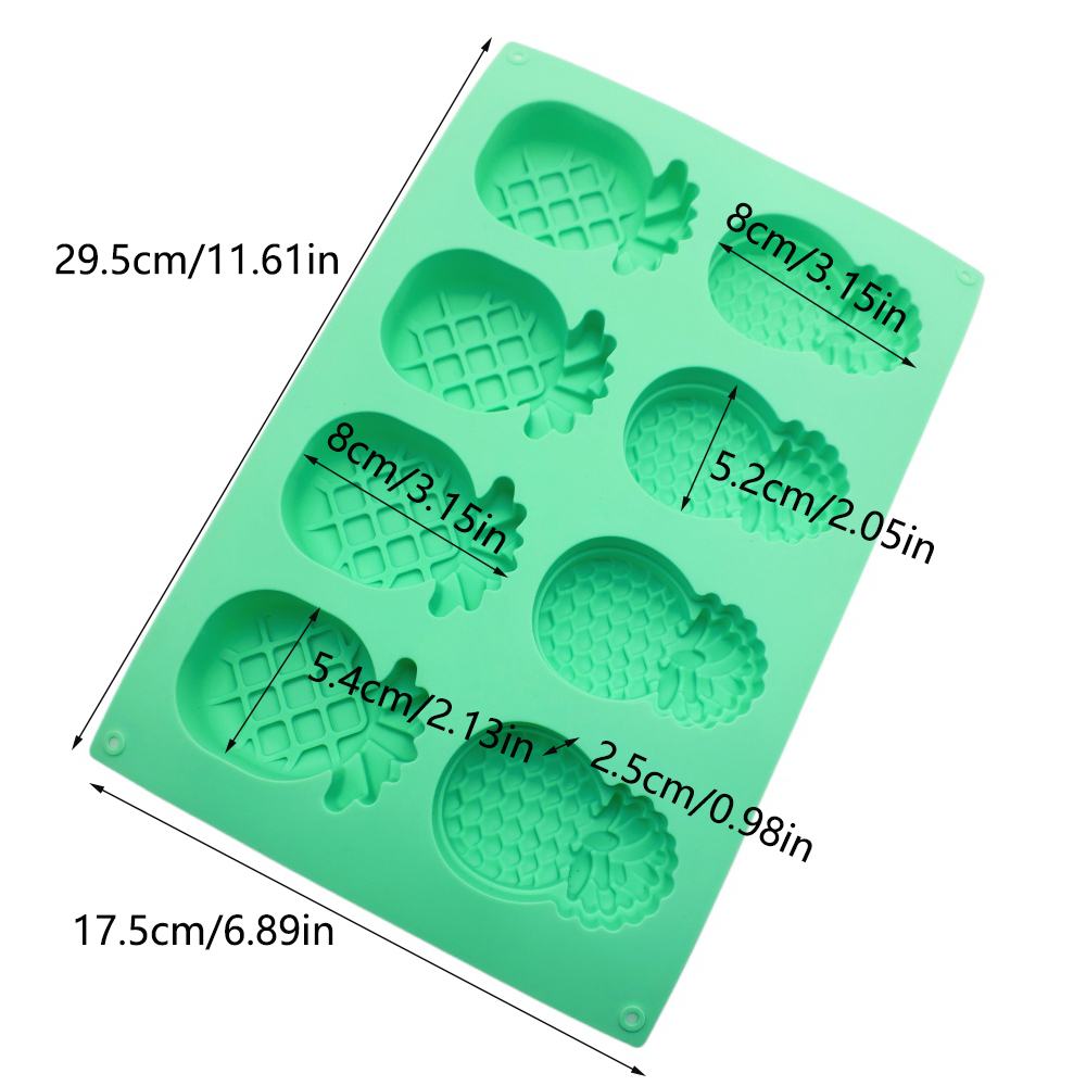 Pineapple Shape Silicone Cake  - Eco Soap 评论和价格