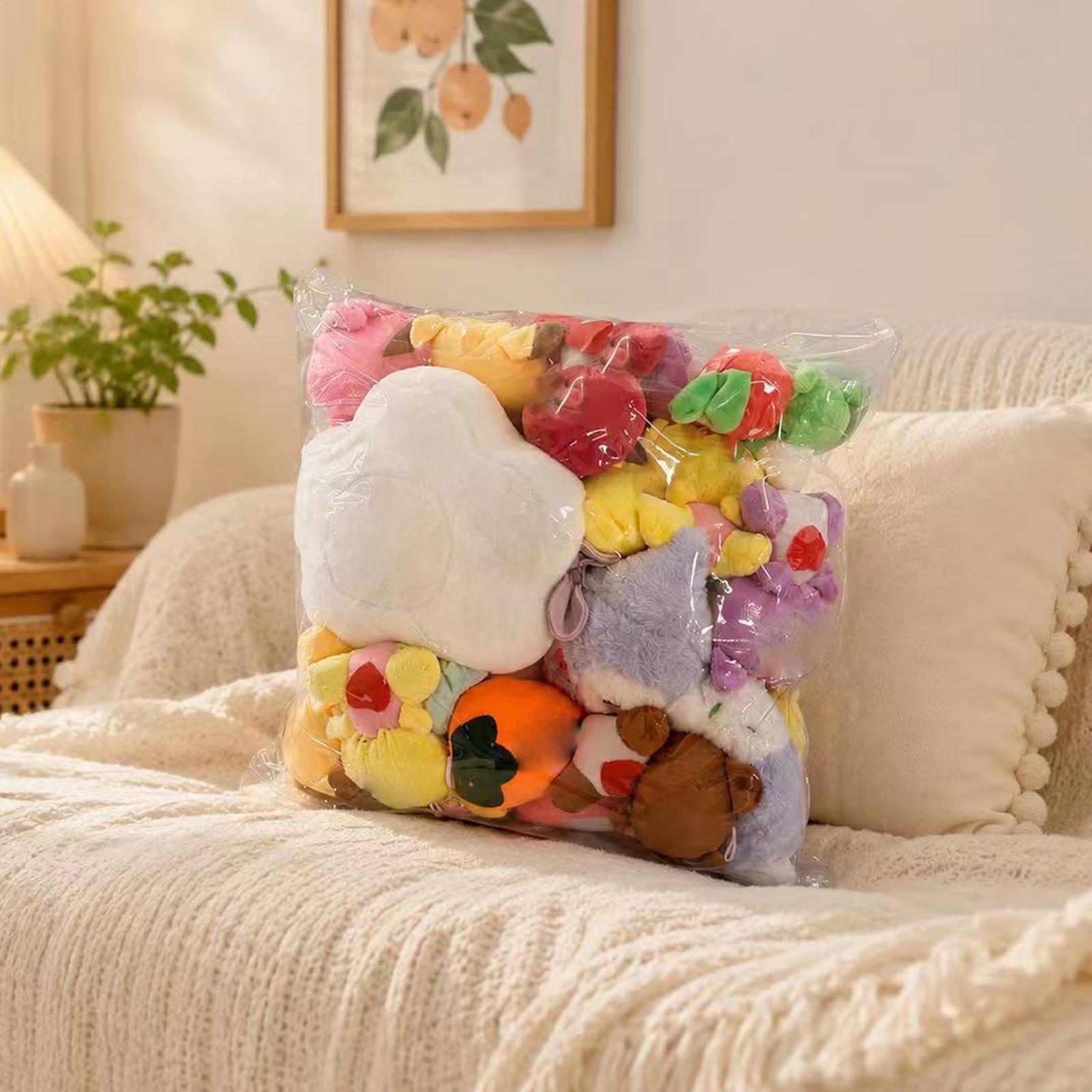 Stuffed Animal Organizer Clear - Reusable Bag 评论和价格
