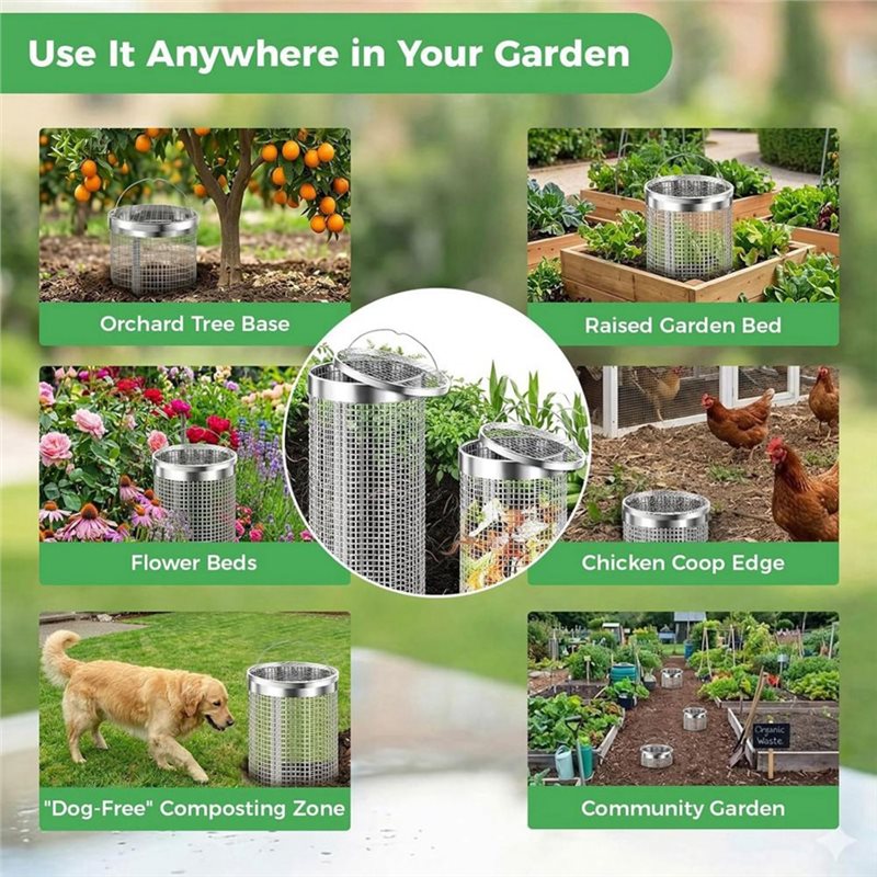 BAAG-2Pack Worm Composter Worm - Compost Bin 评论和价格