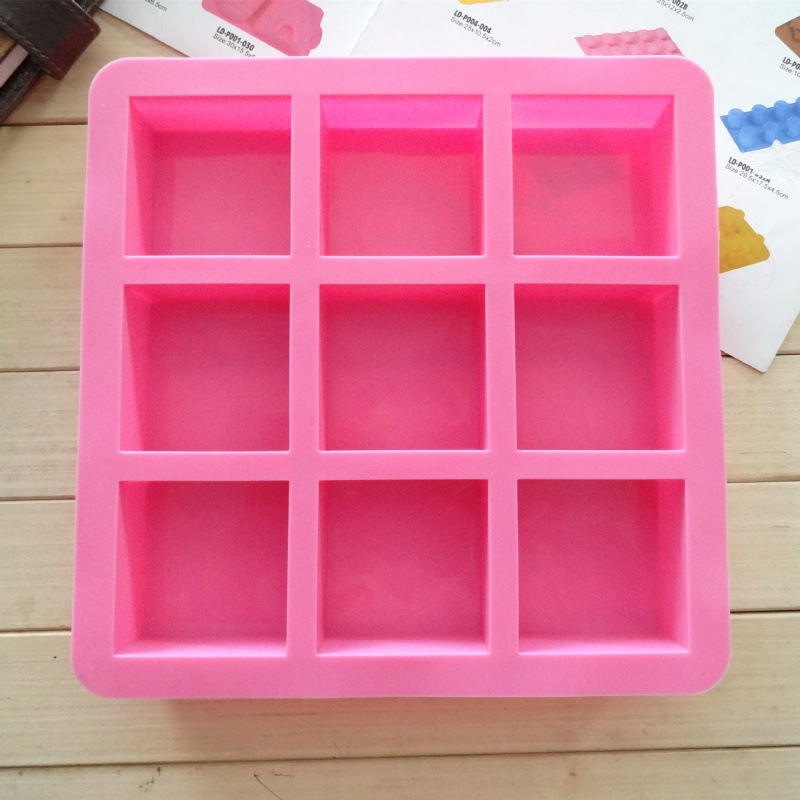 Square Silicone Cake Molds Cer - Eco Soap 评论和价格