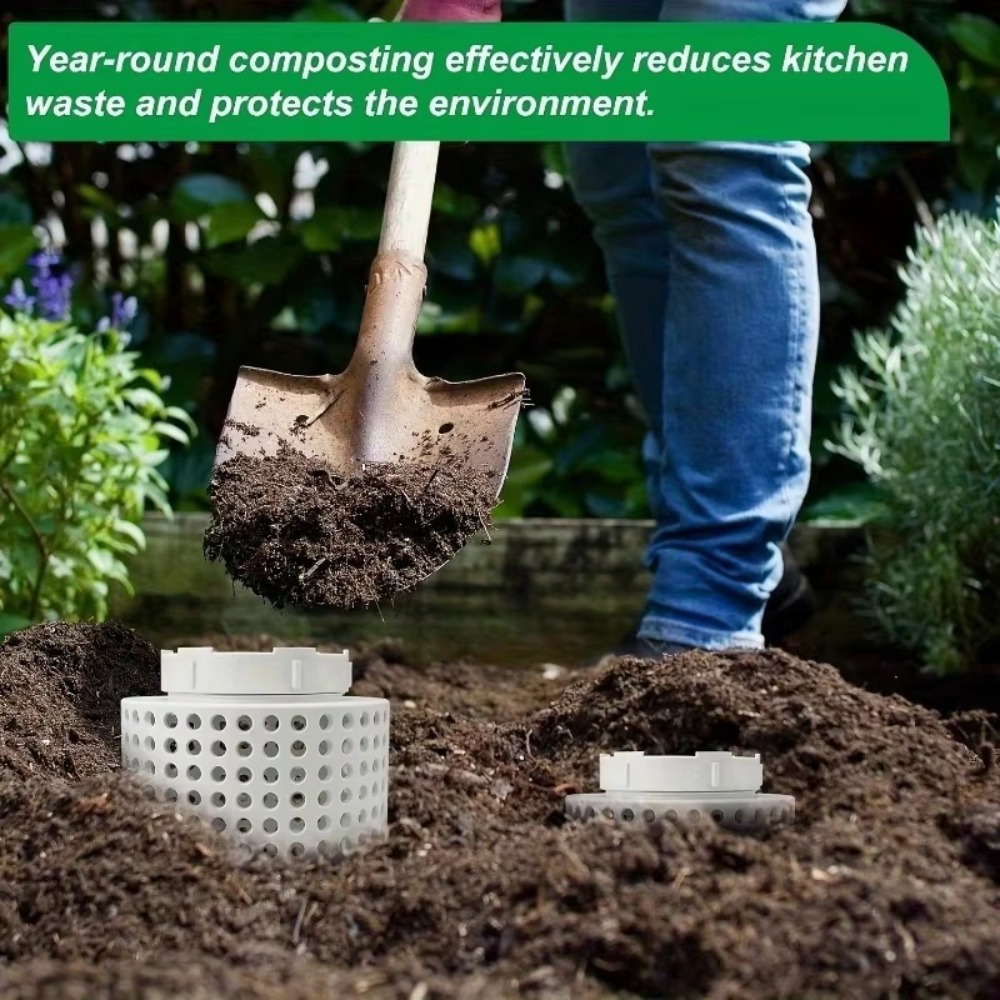 1pc Space-Saving PVC Earthworm - Compost Bin 评论和价格