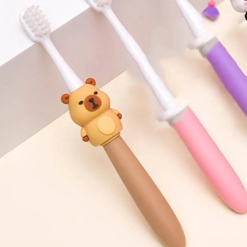 Capybara Baby Toothbrush Cute  - Bamboo Toothbrush 评论和价格