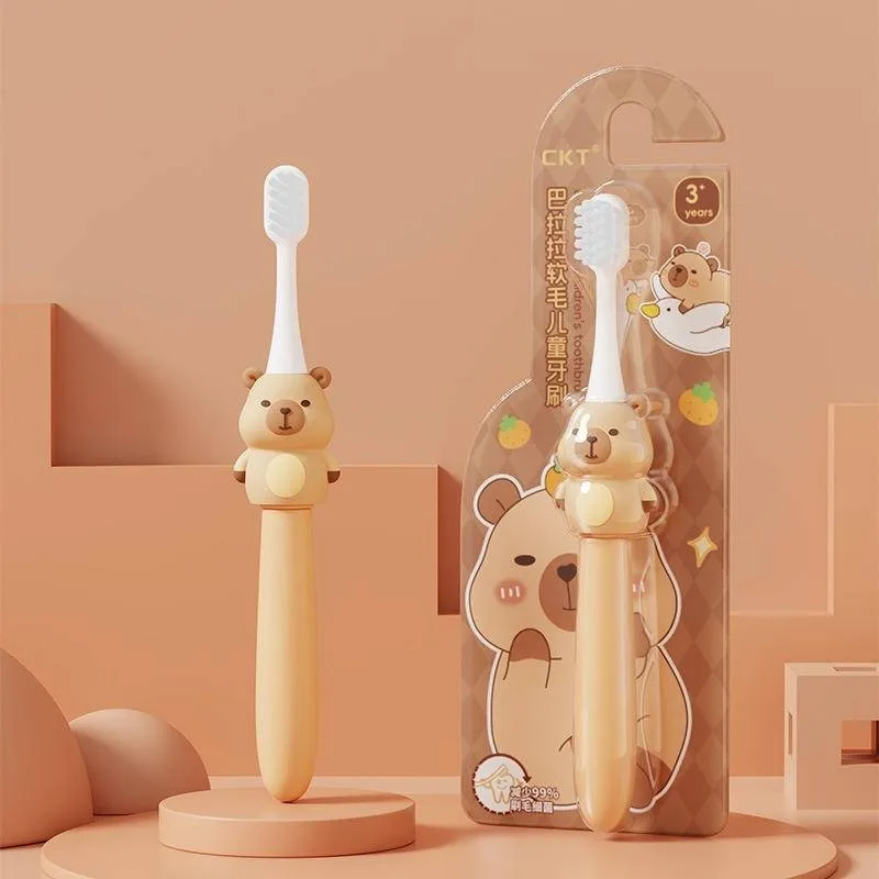 Capybara Baby Toothbrush Cute  - Bamboo Toothbrush 评论和价格