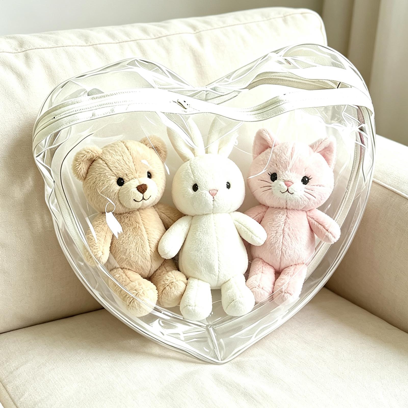 Stuffed Animal Storage Clear D - Reusable Bag 评论和价格
