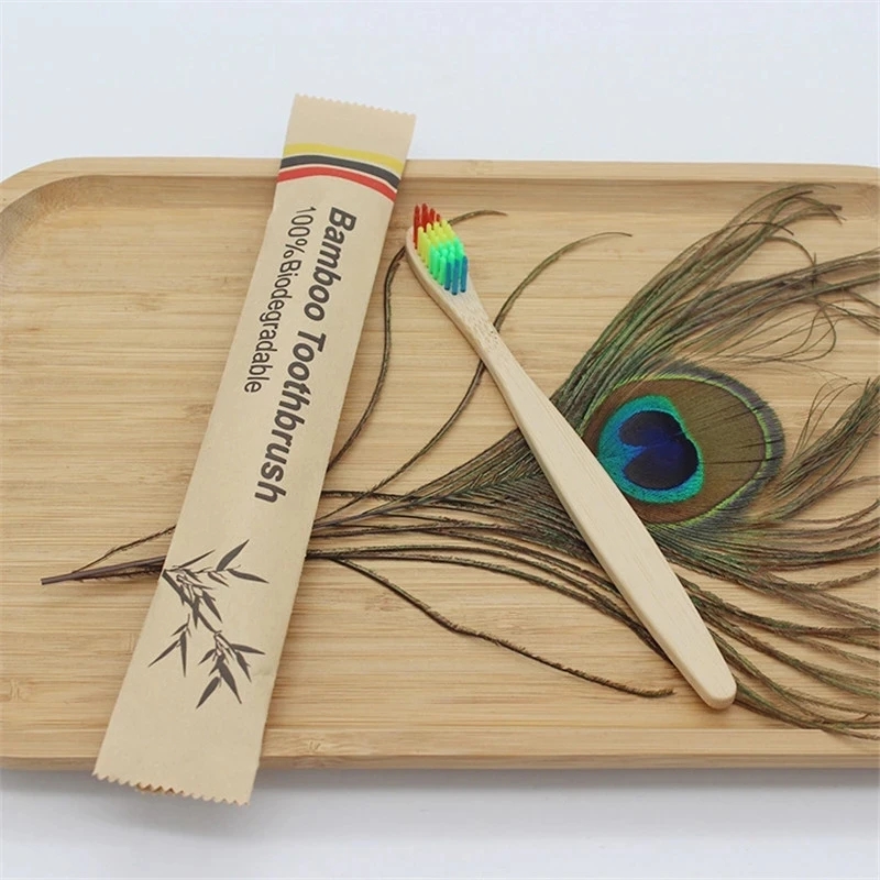 Bamboo Toothbrushes 100Pcs Eco - Bamboo Toothbrush 评论和价格