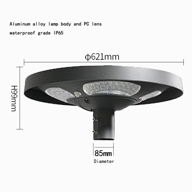 Waterproof IP65 UFO Solar LED  - Solar Garden Light 评论和价格