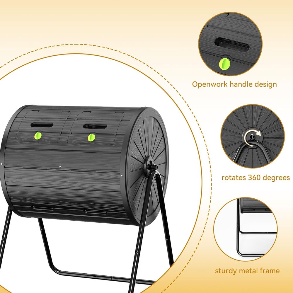 Outdoor 37.5 Gallon All-Season - Compost Bin 评论和价格