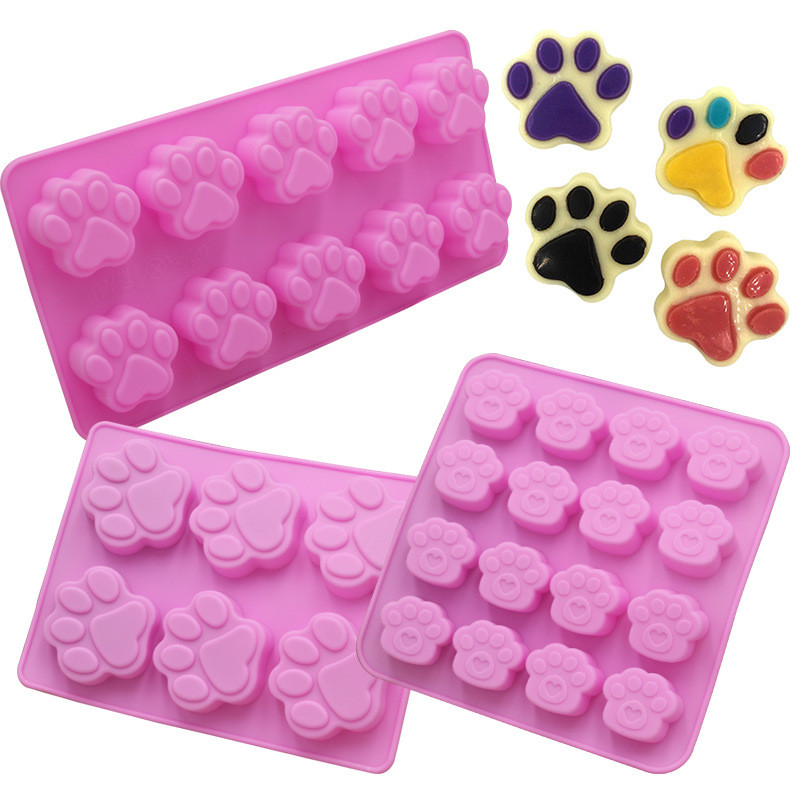 Cat Claw Shape Chocolate Silic - Eco Soap 评论和价格