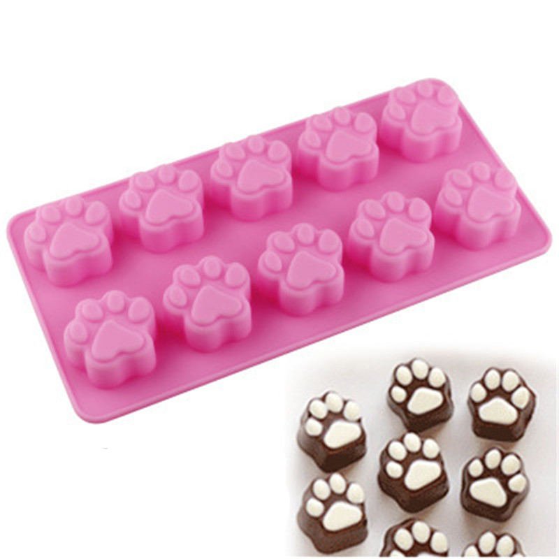 Cat Claw Shape Chocolate Silic - Eco Soap 评论和价格