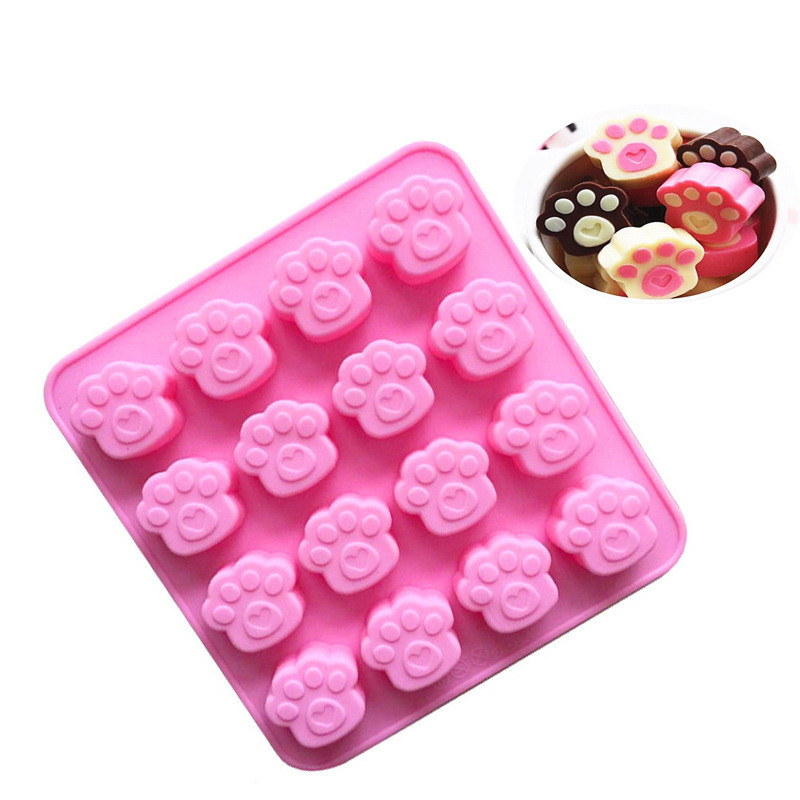 Cat Claw Shape Chocolate Silic - Eco Soap 评论和价格