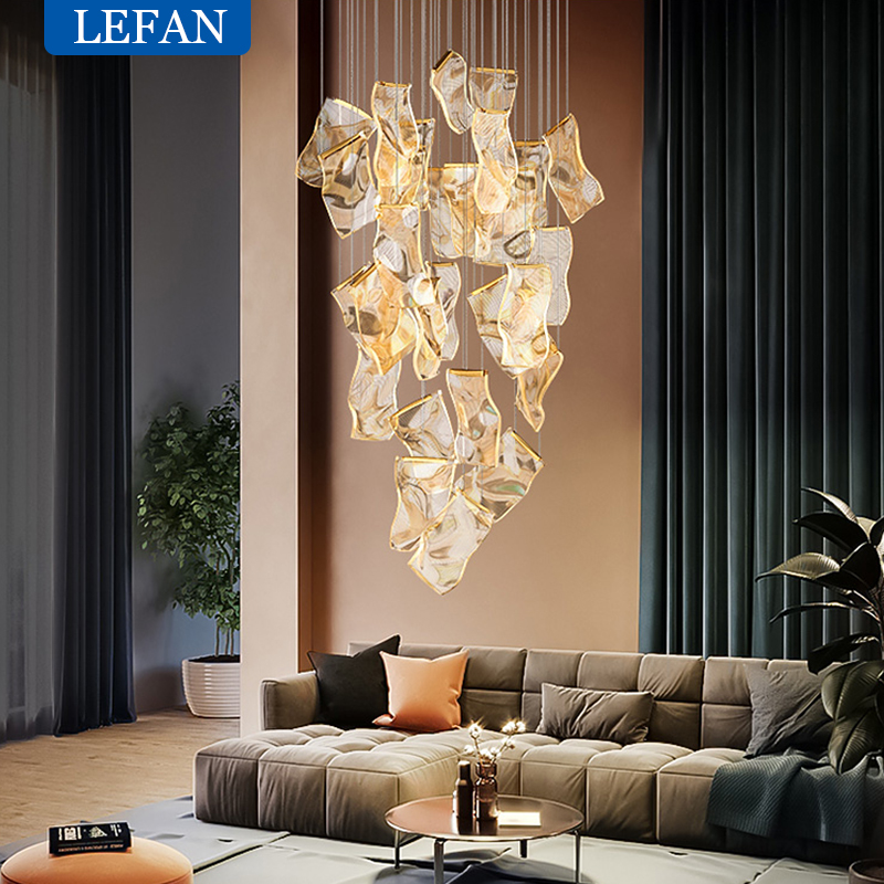 Light Guide LED Modern Chandel - Sustainable Living Guide 评论和价格