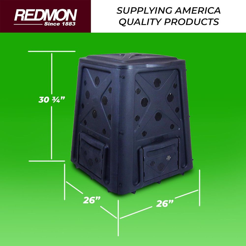 60 Gallon 4-Door Outdoor Compo - Compost Bin 评论和价格