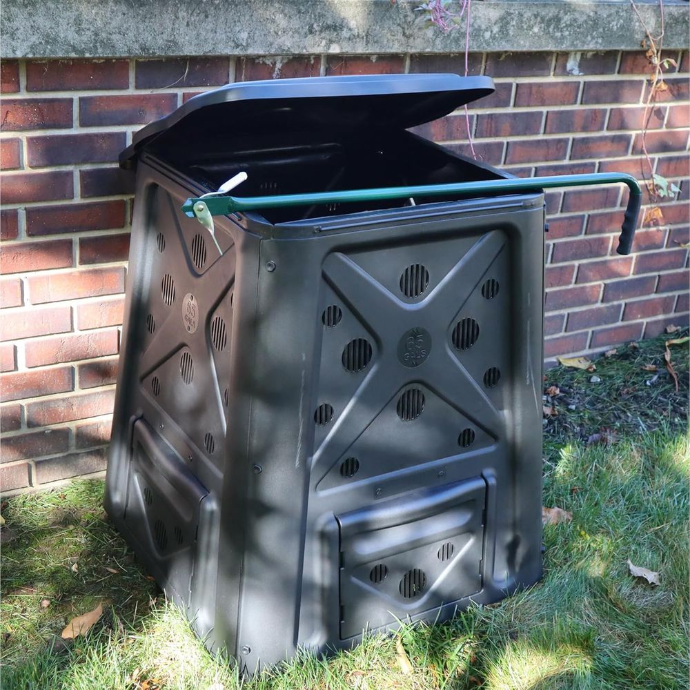 60 Gallon 4-Door Outdoor Compo - Compost Bin 评论和价格