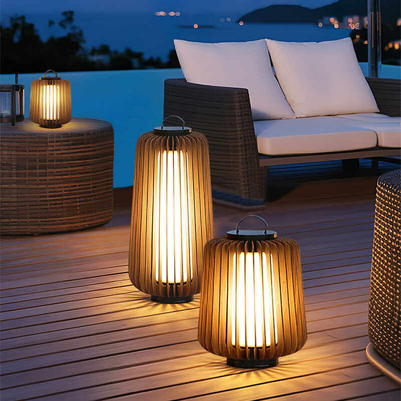 Luminous floor lamp courtyard  - Solar Garden Light 评论和价格