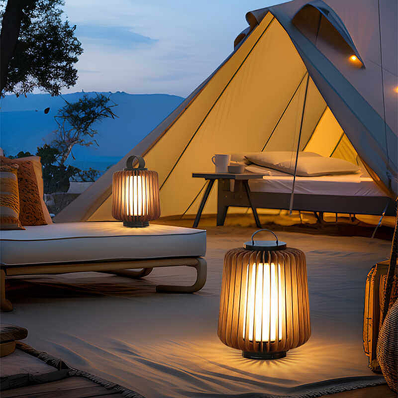 Luminous floor lamp courtyard  - Solar Garden Light 评论和价格