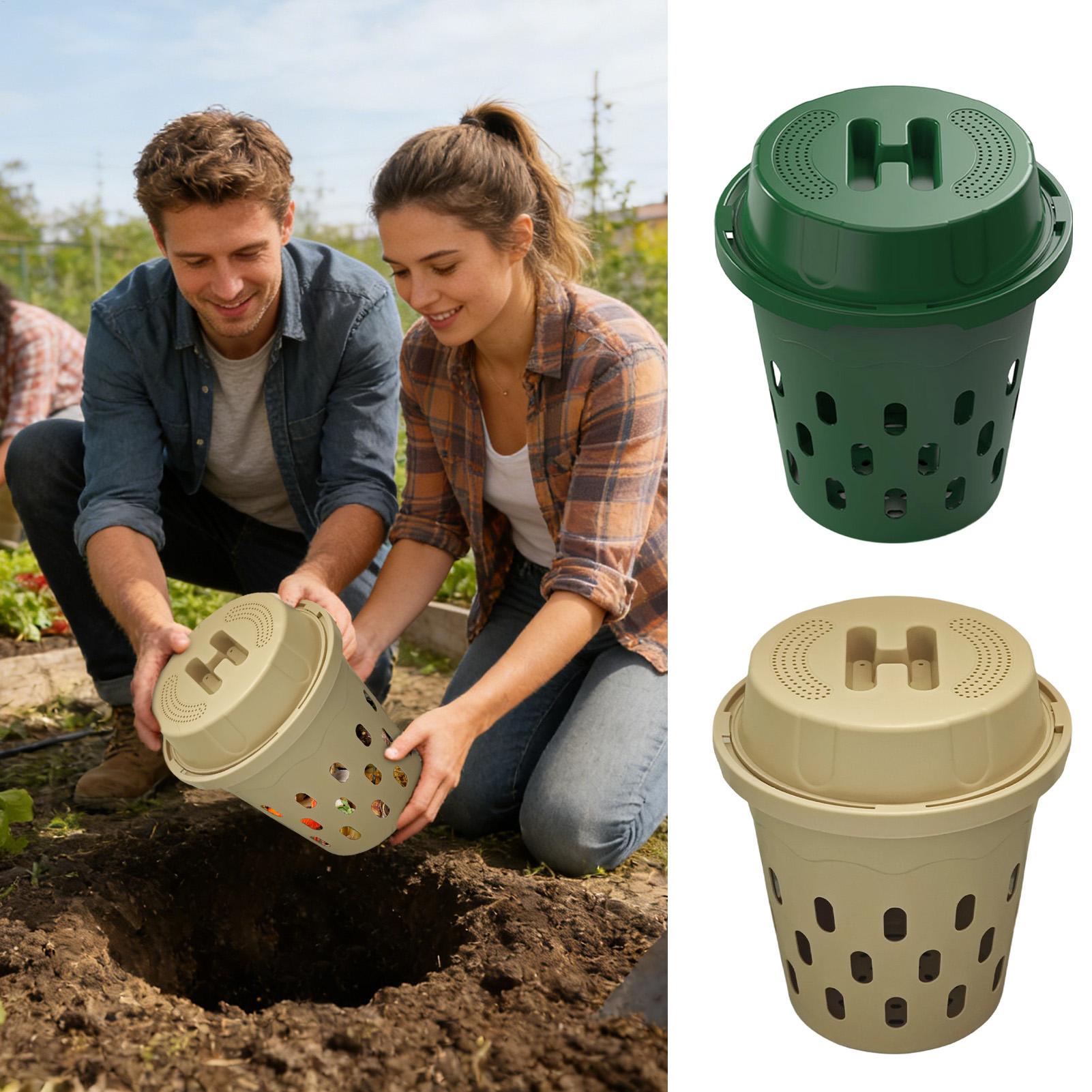 inground worm composter Organi - Compost Bin 评论和价格