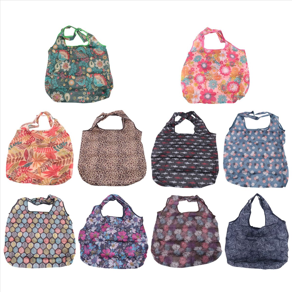 ABQR Grocery Bags Reusable Fol - Reusable Bag 评论和价格