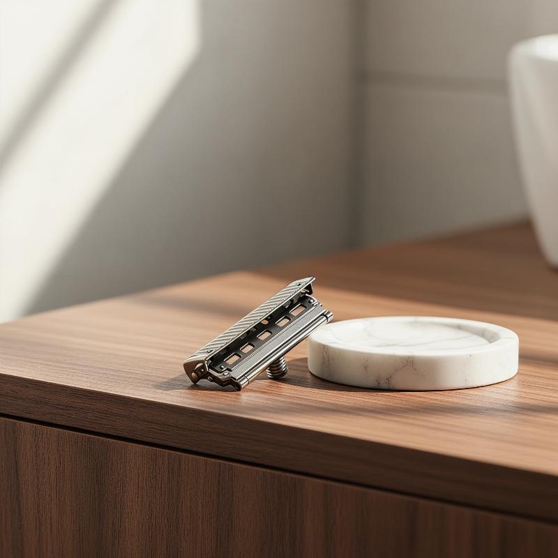 Matte Black Single Blade Manua - Safety Razor Handle 评论和价格